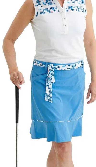 Abacus Sportswear Us Women's Golf Eden Skort In Heaven In Multi
