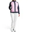 Abacus Sportswear Us Women Grove Hybrid Jacket In Navy Peony In Multi