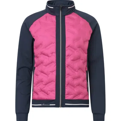 Abacus Sportswear Us Women Grove Hybrid Jacket In Rose In Multi