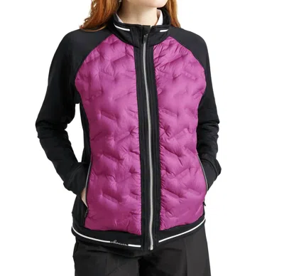 Abacus Sportswear Us Women Grove Hybrid Jacket In Violet In Purple