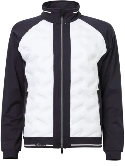 Abacus Sportswear Us Women Grove Hybrid Jacket In White Black