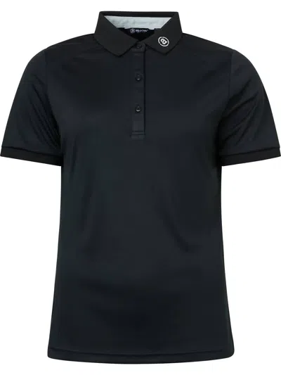 Abacus Sportswear Us Women Hammel Drycool Polo In Black
