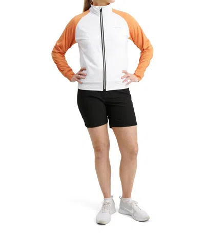 Abacus Sportswear Us Women Kinloch Midlayer Jacket In Turmeric In Multi