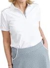 Abacus Sportswear Us Women Lily Polo In Diamond In Blue