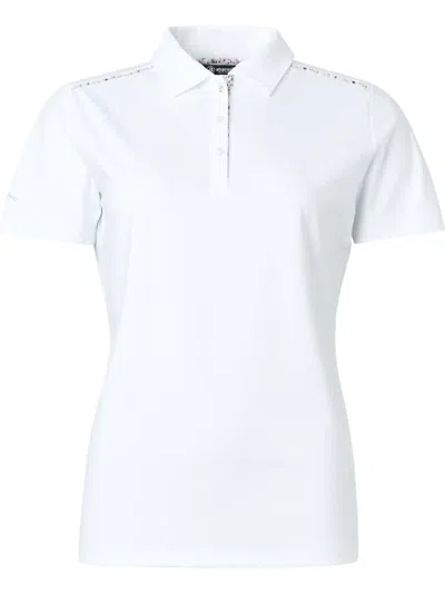Abacus Sportswear Us Women Lily Polo In Sandshell In Multi