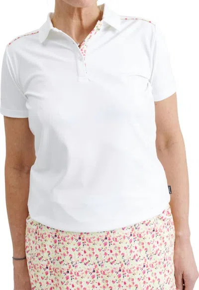 Abacus Sportswear Us Women Lily Polo In Sunshine In Yellow