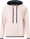 Abacus Sportswear Us Women's Loop Long Sleeves Drycool Golf Hoodie In Blossom In Pink