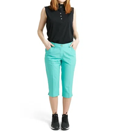 Abacus Sportswear Us Women Mauna Sleeveless Polo In Black