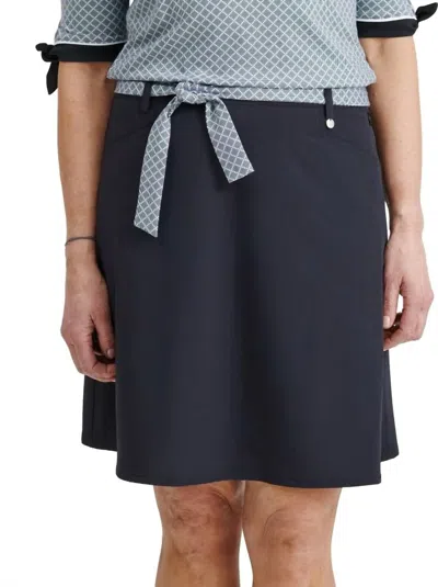 Abacus Sportswear Us Women Megan Skort In Black In Blue