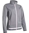 Abacus Sportswear Us Women Navan Softshell Jacket In Granite In Black