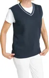 Abacus Sportswear Us Women Scramble Vest In Navy In Blue