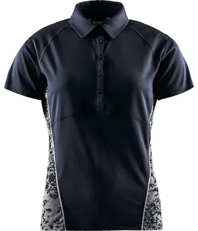Abacus Sportswear Us Women's Scratch 37.5 Polo In Black