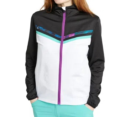 Abacus Sportswear Us Women Sherwood Fullzip Fleece Jacket In Violet In Purple