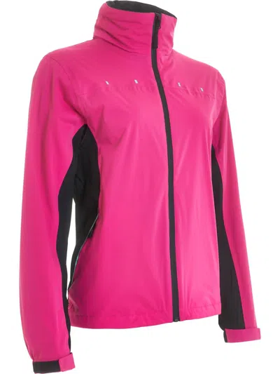 Abacus Sportswear Us Women Swinley Rain Jacket In Powerpink In Multi