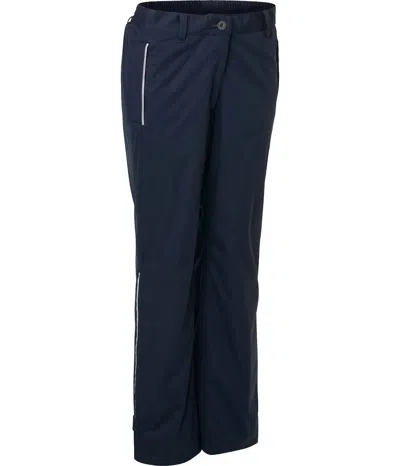 Abacus Sportswear Us Women's Swinley Rain Trousers In Navy In Blue