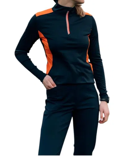 Abacus Sportswear Us Women Tenby Longsleeve Top In Nectar In Multi