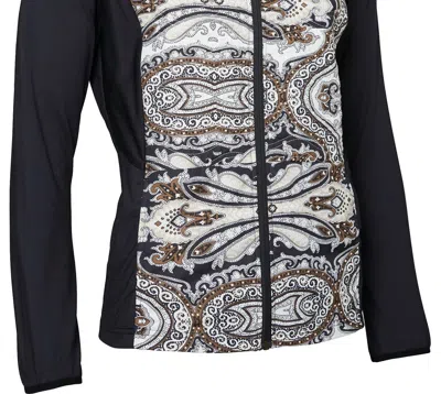 Abacus Sportswear Us Women Troon Hybrid Jacket In Paisley In Multi