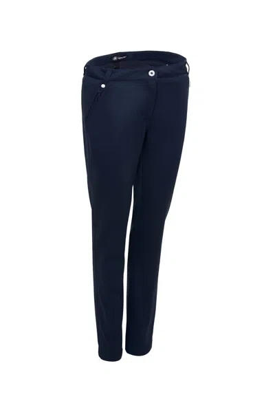 Abacus Sportswear Us Women's Warm Portnoo Softshell Trousers In Navy In Blue