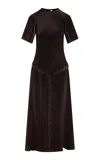 Abadia Aya Dress In Brown