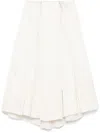 Abadia Elodie Skirt In White