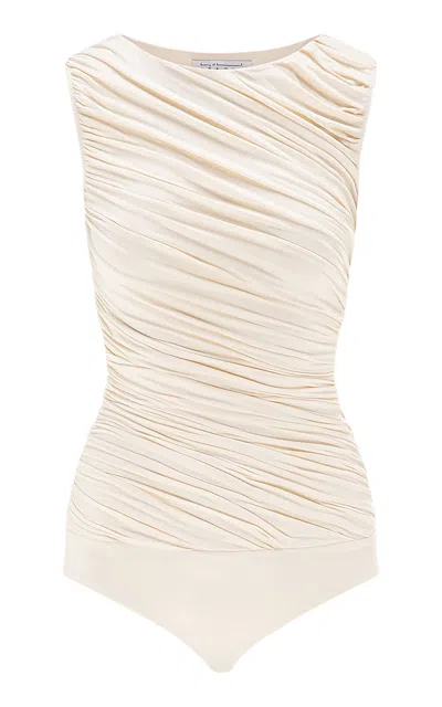 Abadia Ora Bodysuit In Ivory