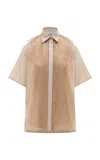 Abadia Talla Short Sleeve Shirt In Neutral