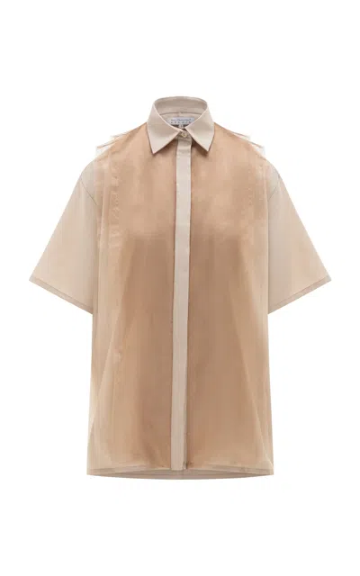 Abadia Talla Short Sleeve Shirt In Neutral