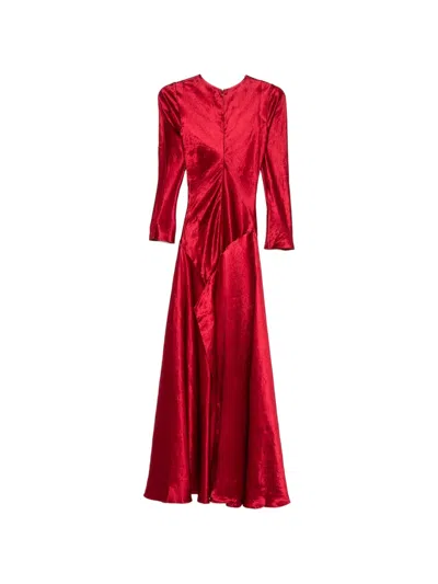 Abadia Yara Dress In Red