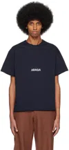 Abaga Velli Black 'world Tour' T-shirt In Black