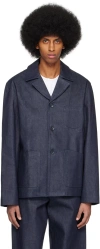 Abaga Velli Blue Core Denim Jacket In Blue