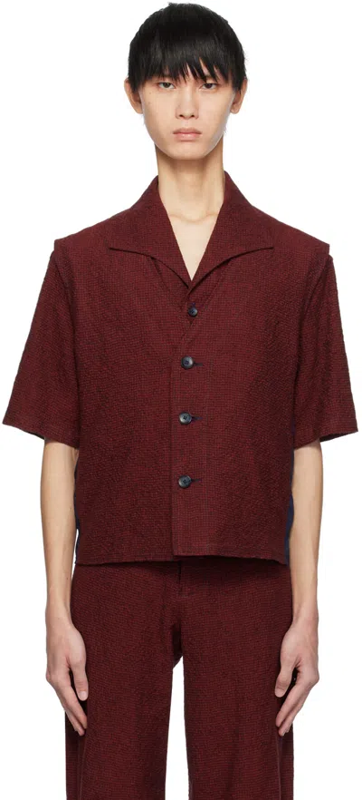 Abaga Velli Red Ibibio Vest