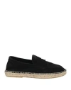 Abarca Man Espadrilles Black Size 13 Leather