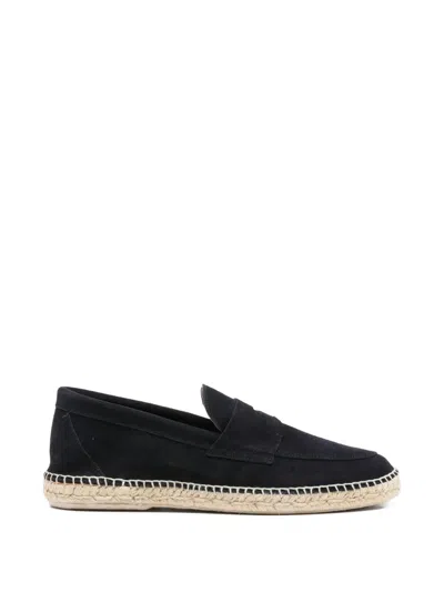 Abarca Suede Espadrilles Shoes In Black