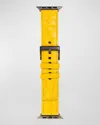 Abas Alligator Apple Watch Band In Maize