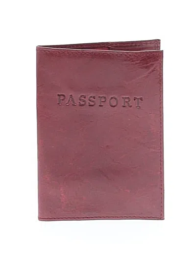 Pre-owned Abas Wallet In Burgundy