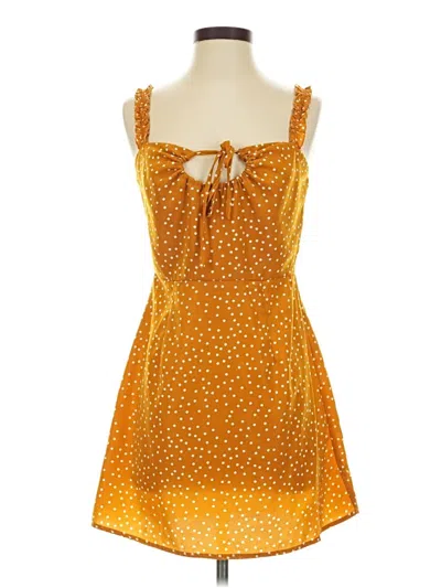 Pre-owned Abbeline Casual Dress In Orange