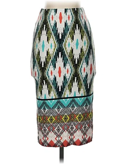 Pre-owned Abbeline Casual Skirt In Teal