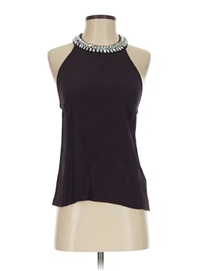 Pre-owned Abbeline Sleeveless Blouse In Purple