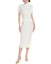 Abbey 2pc Top & Skirt Set In White