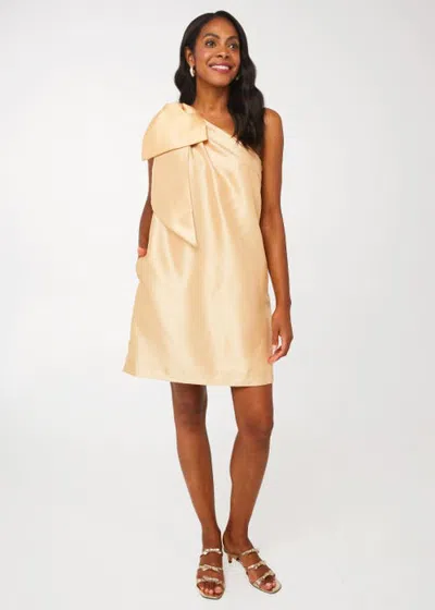 Abbey Glass Cassie Dress In Gold