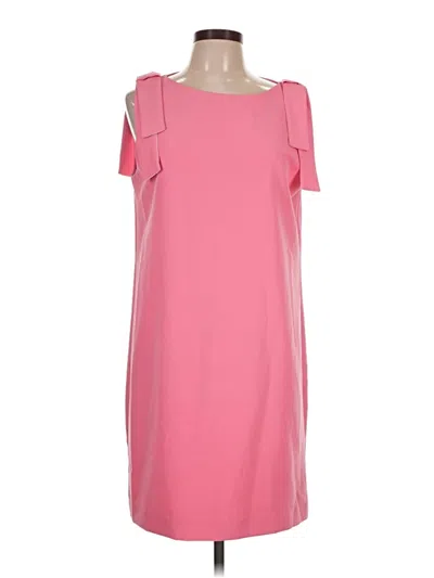 Pre-owned Abbey Glass Casual Dress In Pink