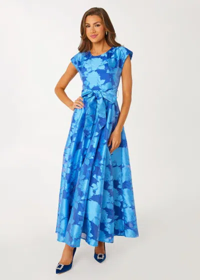 Abbey Glass Olivia Gown In Blue Tea Rose