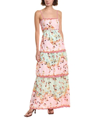 Abbey Maxi Dress In Multi