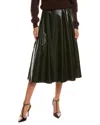 Abbey Midi Skirt In Black