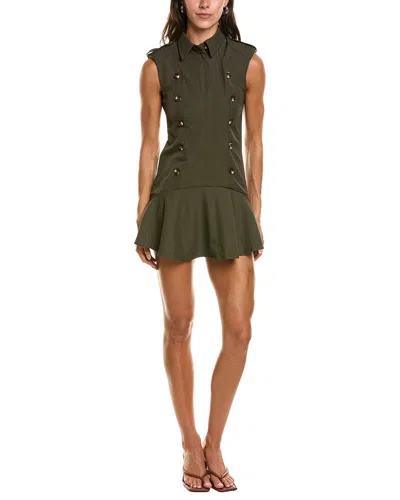 Abbey Mini Dress In Green