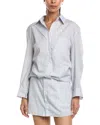 Abbey Oversized Shirt In Gray