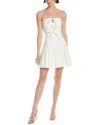 Abbey Pleated Hem Mini Dress