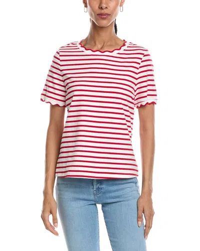 Abbey Short Sleeve Top In Multi