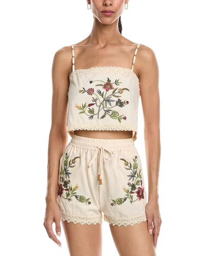 Abbey Sleeveless Top In Brown