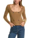 Abbey Sweater In Brown